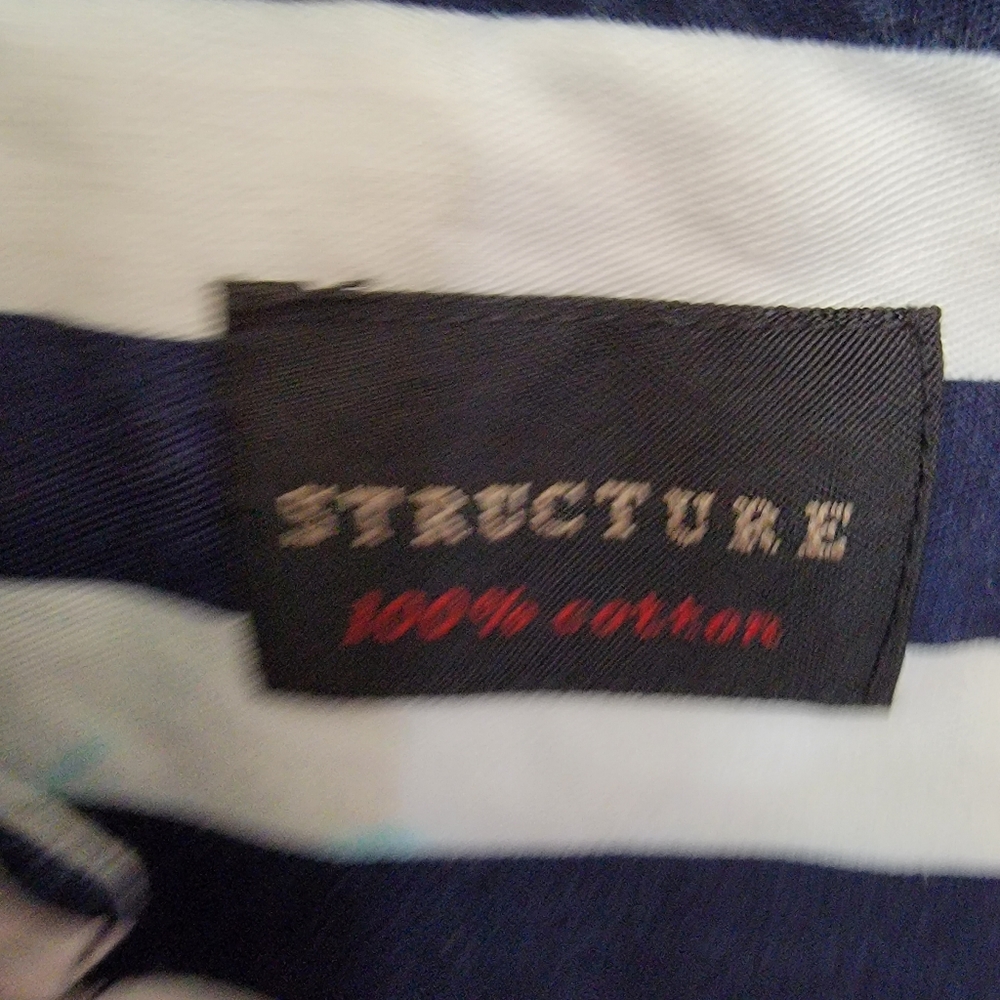 Structure American Flag Style Button Down Vintage… - image 6